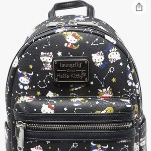 NWT Loungefly Hello Kitty Zodiac Print Mini Backpack